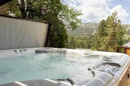 Lux A-Frame | Hot Tub, Game Room & Views