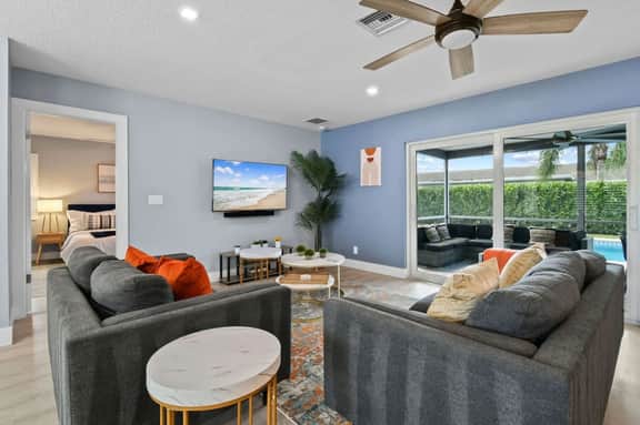 5BR Lux WEF Mins to Palm Beach Pool Home + Game Room *NEW Arcade + AC