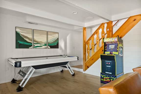 Lux A-Frame | Hot Tub, Game Room & Views