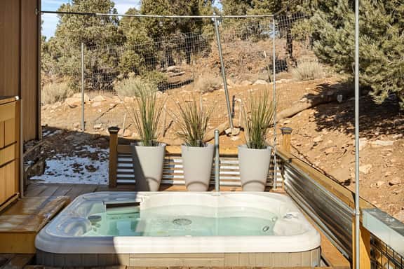 Golden View on Yoga Deck | Hot Tub & Firepit
