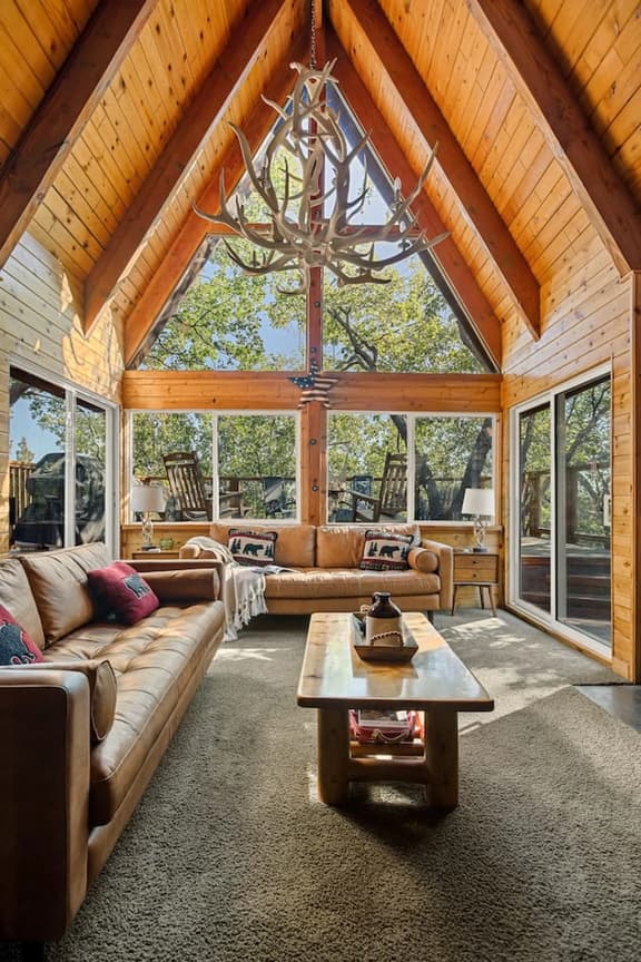 NEW A-frame 4BR w/ Hot Tub, Game Loft