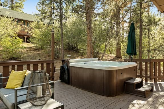 Champagne Wishes and Cabin Dreams | Hot Tub, Decks