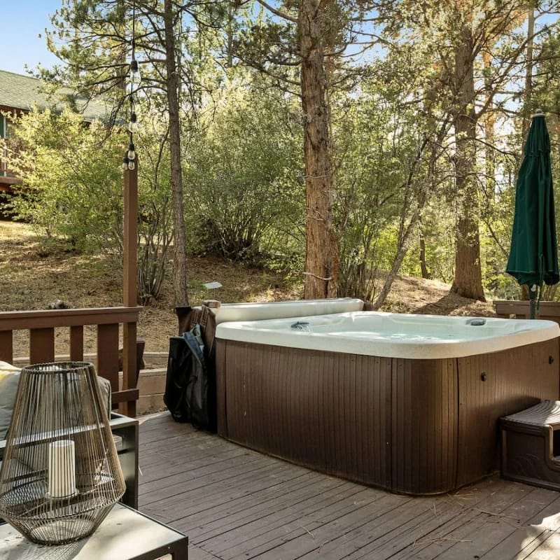 Champagne Wishes and Cabin Dreams | Hot Tub, Decks
